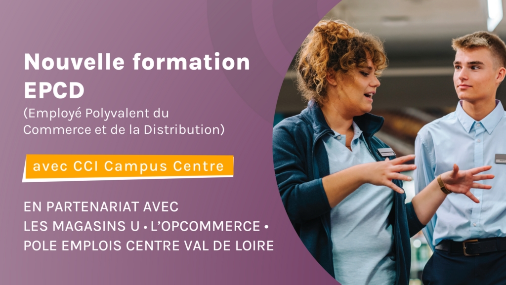 Nouvelle formation Employé Polyvalent du Commerce et de la Distribution en partenariat avec les magasins U