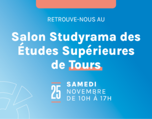 Salon Studyrama des Etudes Supérieures de Tours le 25 novembre 2023
