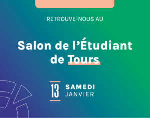 Le Salon de l'Etudiant à Tours le 13 janvier 2024